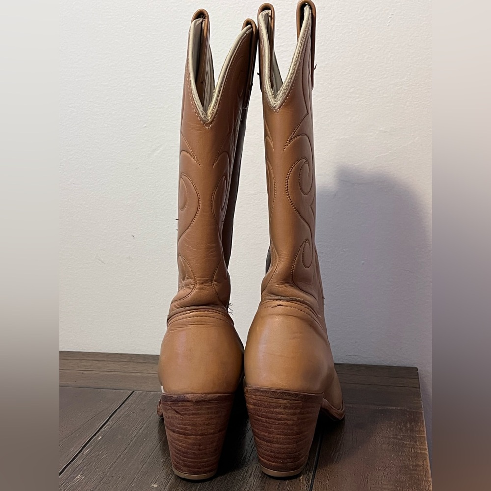 Vintage Acme Campus Western Cowgirl Boots Womens size 6.5 - Picture 7 of 12
